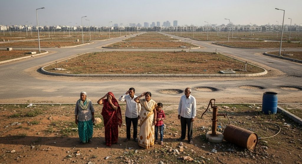 BDA's 'Game' in Ramganga Nagar: Plots Sold, But Facilities Missing; Thousands of Buyers Are Suffering!