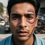 Chinese Manjha Wreaks Havoc in Bareilly: Young Man Suffers Deep Facial Wound on Chaupula Bridge, Gets 10 Stitches
