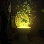 A poor person goes into the toilet and comes out a millionaire: What is the truth about the 'money-printing' bathroom?