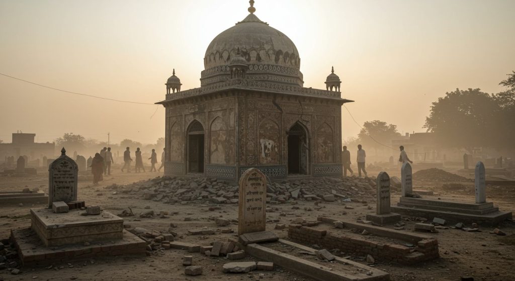Uttar Pradesh: Vandalism in shrines and graves in Fatehpur, the full story of the 20-minute occupation