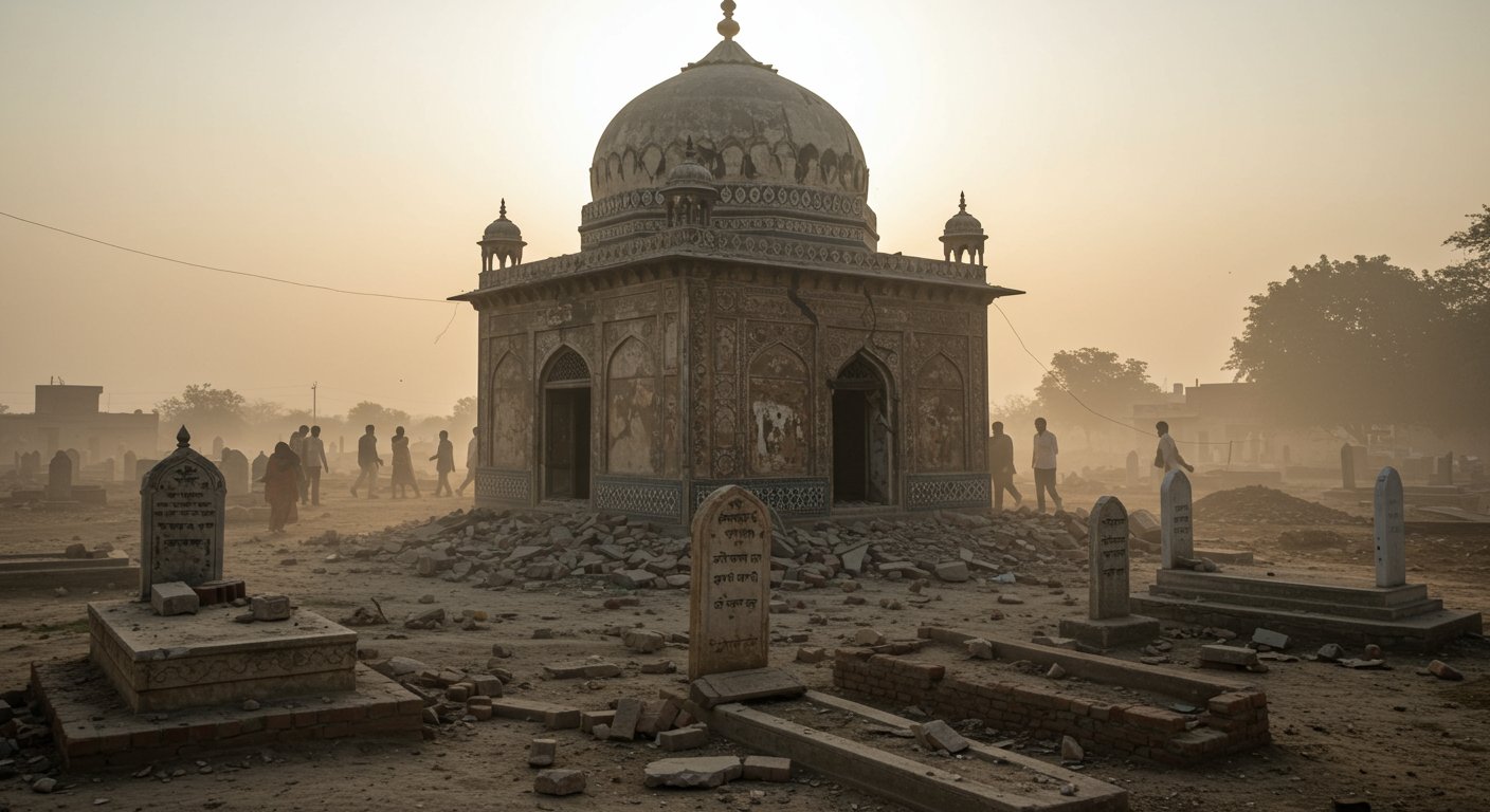 Uttar Pradesh: Vandalism in shrines and graves in Fatehpur, the full story of the 20-minute occupation