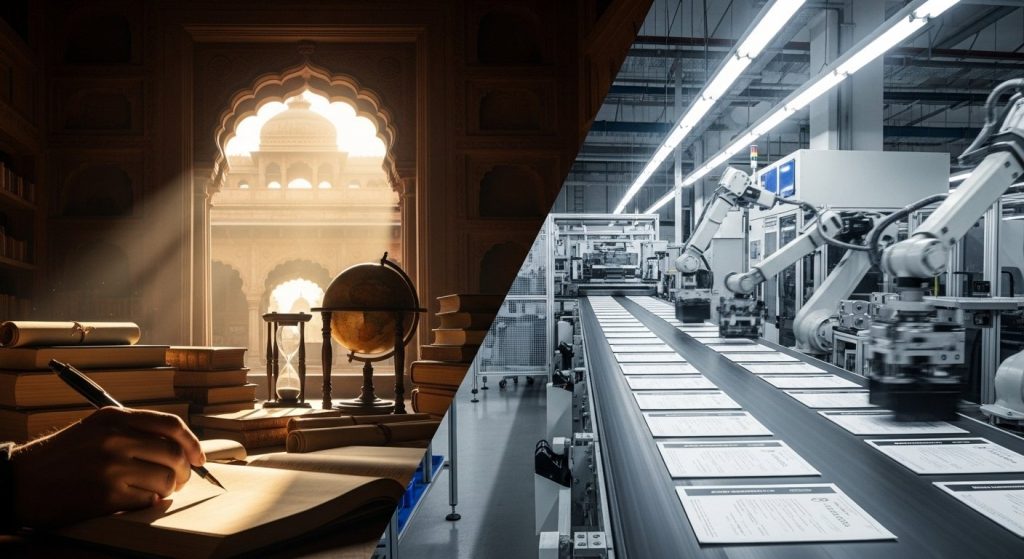 "Research is not a factory product to be published instantly": BHU's new Vice-Chancellor Prof. Ajit Kumar Chaturvedi's first candid statement.