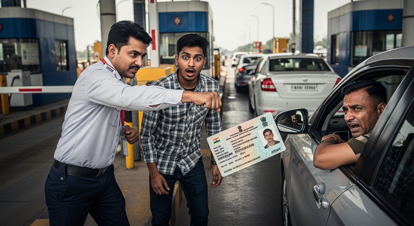 Disgraceful Incident at Bhuni Toll: Toll Worker Tells Soldier's Son 'Are You Some Judge?', Throws Army ID Card; Father Recounts Ordeal