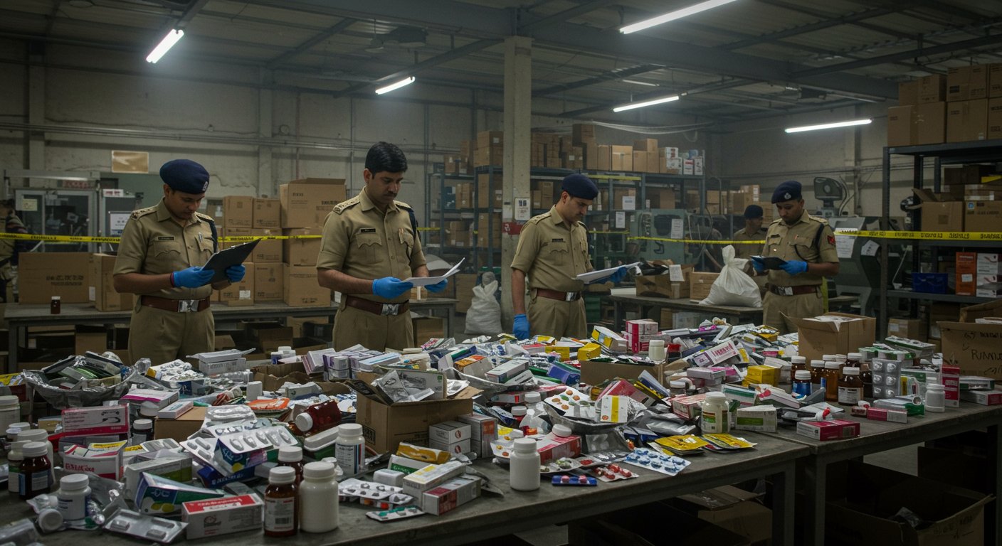 UP's Counterfeit Drug Mega-Nexus: Two Lucknow Firms Linked, STF Makes Biggest Revelation