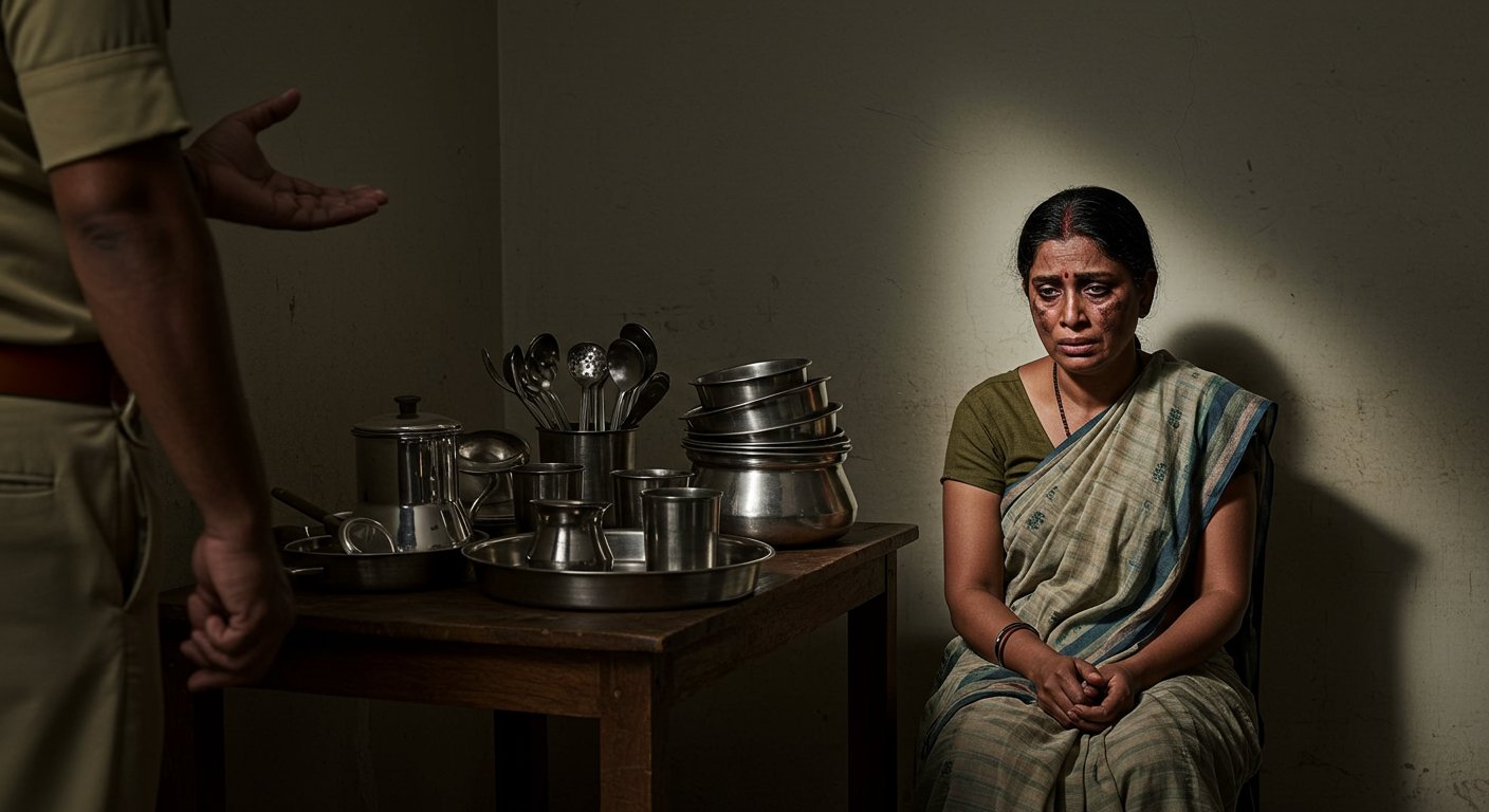 Bijnor: Why did the maid sprinkle urine on the utensils? Police questioning revealed a shocking answer.