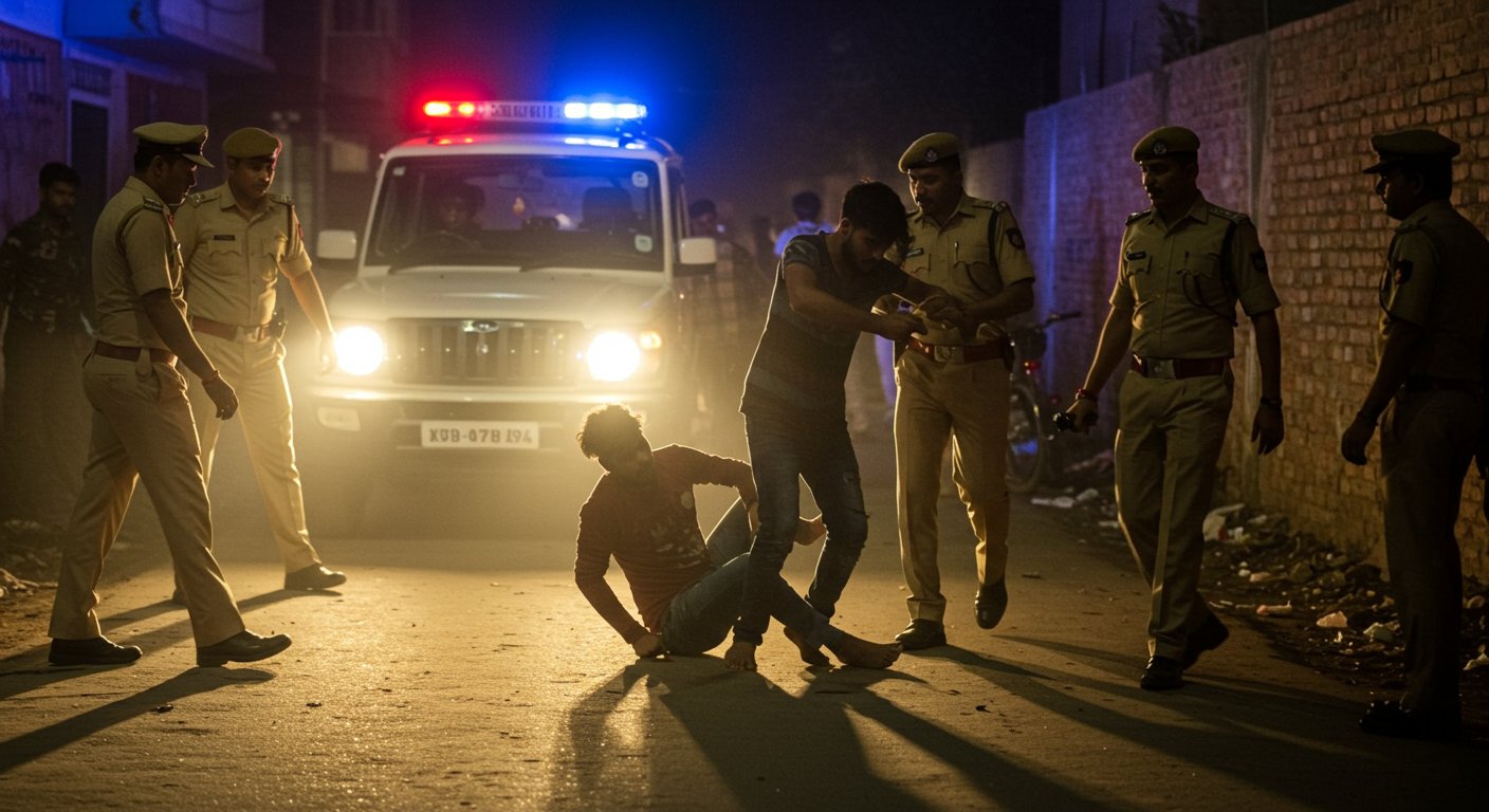 UP: Pretended to meet girlfriend, then robbed with friends; Two criminals arrested in police encounter