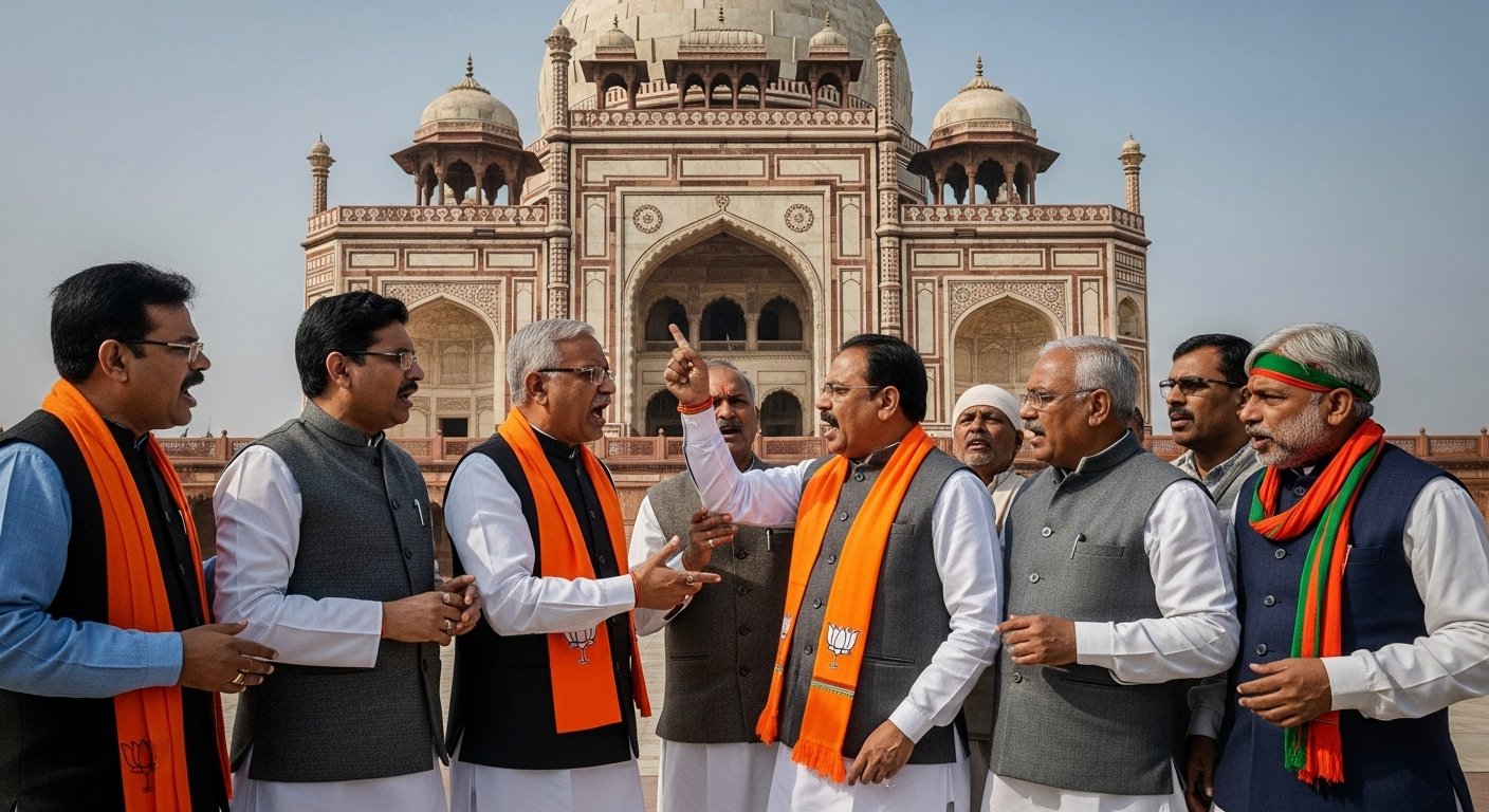 Uproar at Fatehpur Tomb: Serious Allegations Against BJP Leaders and SP Worker, Pappu Singh's Role Questioned