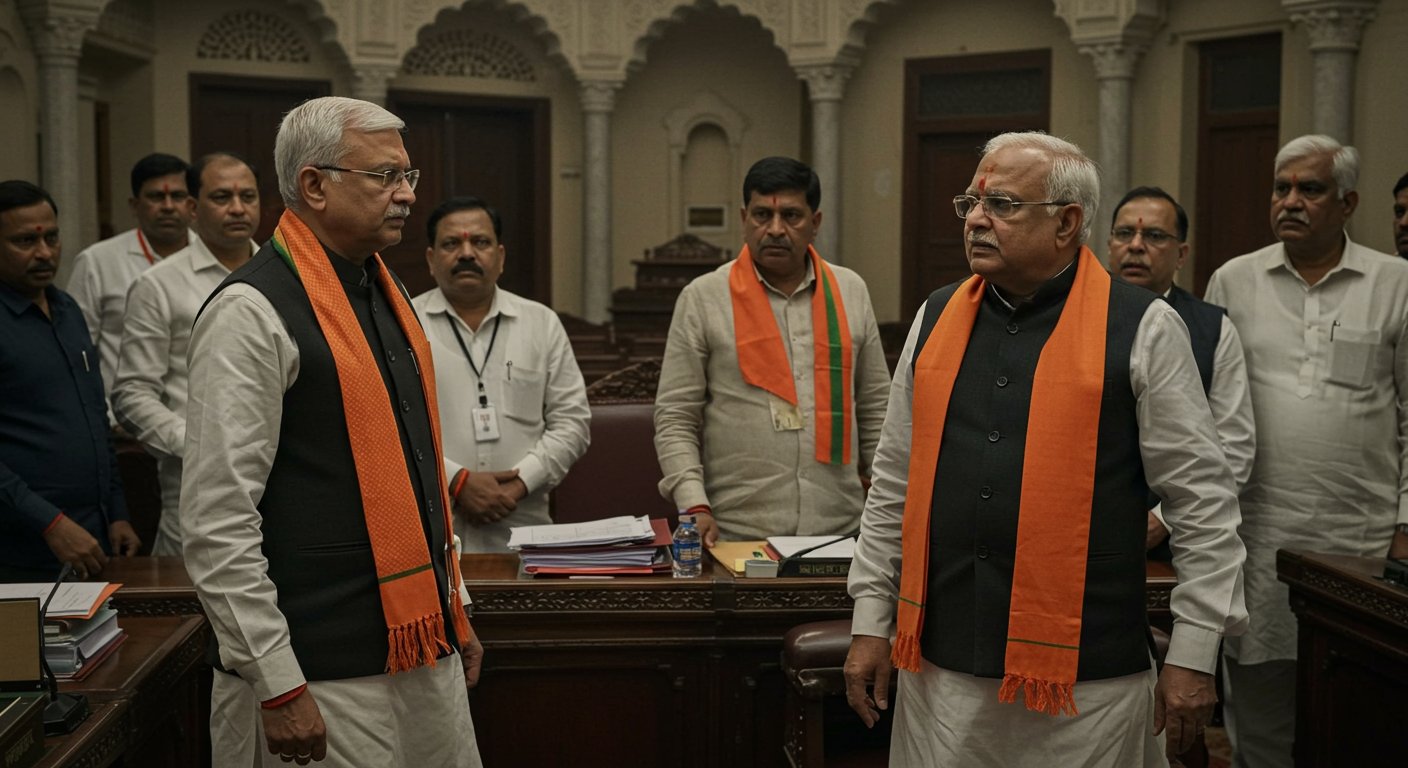 BJP's factionalism surfaces openly in UP: 22 serious allegations against Minister of State and former MP, political upheaval.