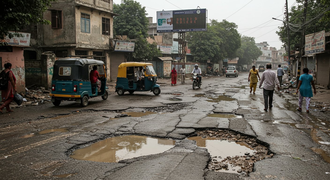 Agra's 'Killer' Roads, 'Death Traps': The Smart City Dream, A Picture of Misery!