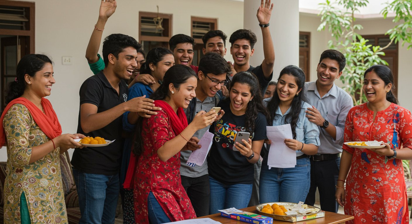 UP Board Compartment Exam Results Declared: 100% Students Pass in High School, 90.97% in Intermediate; Wave of Happiness Among Students!