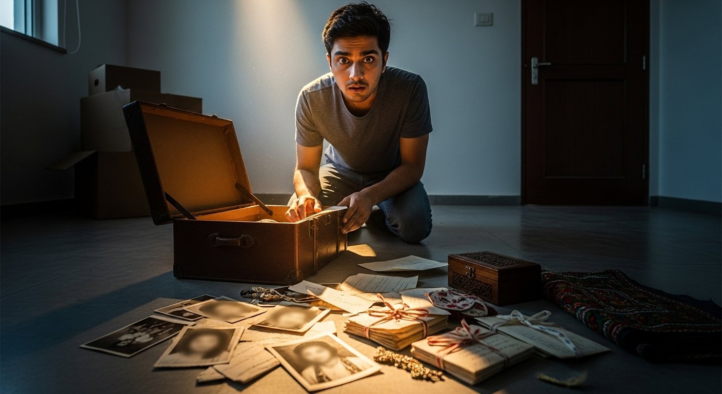 Upon moving into a new house, a boy found the former tenant's personal belongings; shocking secrets were revealed!