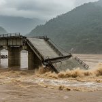 Bridge connecting Pathankot in Punjab to Himachal collapsed; Heavy rain in Uttarakhand, Himachal, Jammu, and Rajasthan, schools closed; Narmada in MP.