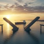 Engineering Marvel: The World's Unique Bridge That Submerges in Water for Ships!