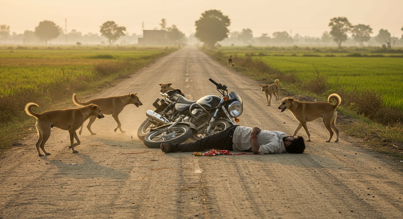 Tragic Incident in UP: Brother Returning From Rakhi Ceremony Dies After Being Chased By Dogs