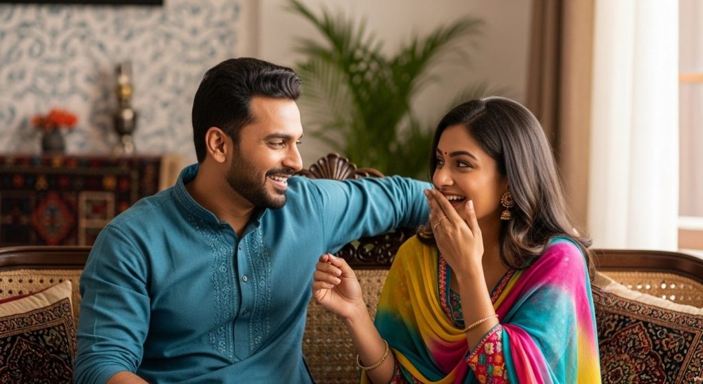 This funny joke of a brother-in-law and sister-in-law went viral: 'I have fun with you...' hearing this, the sister-in-law said, 'my husband...'