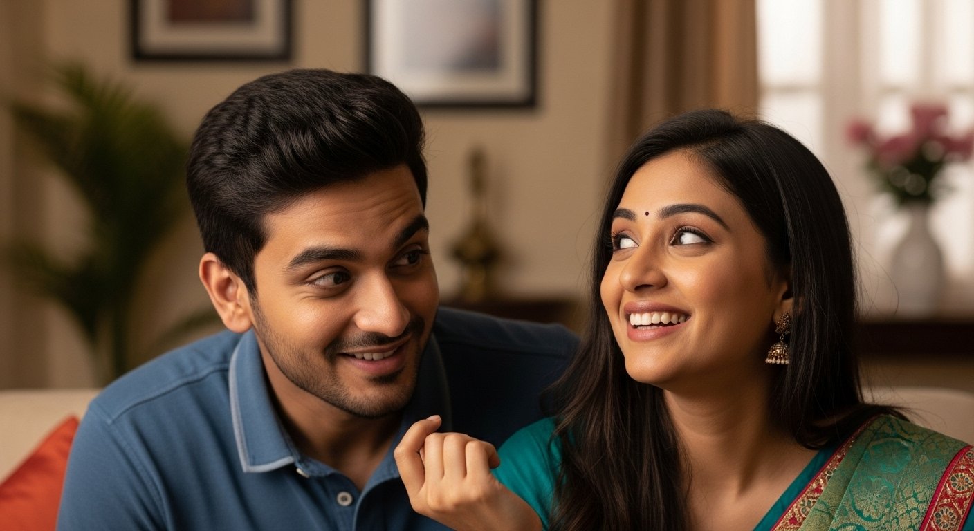 Brother-in-law said 'With you, I...' Sister-in-law gave such a funny reply that you'll burst into laughter, video went viral!