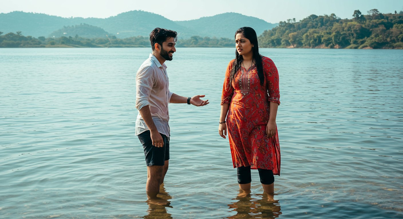 Brother-in-law said, 'Come slowly into the water,' sister-in-law asked, 'Then what...?' Why did this funny joke go viral on the internet?