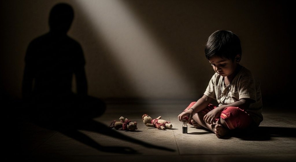 'My Brother's Constant Companion Is Death': The Viral Story of a Child Playing With 'Poison' at an Age Meant for Toys