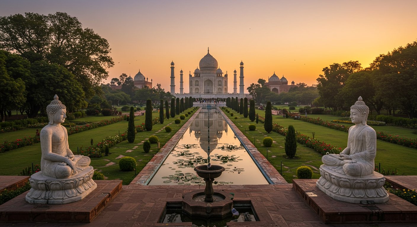 'Buddha Park' in Uttar Pradesh to be revamped, 10 crore rupees approved; Will offer a magnificent view of the Taj Mahal!