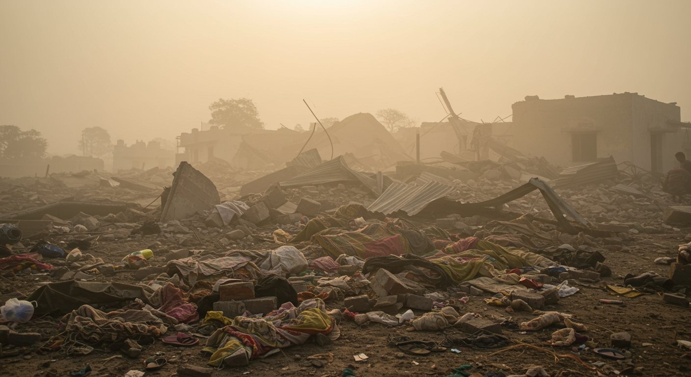 The Horrific Scene of Death in Bulandshahr: Explosives Detonated in Deep Sleep, Blood-Soaked Bodies, and the End of 11 Lives