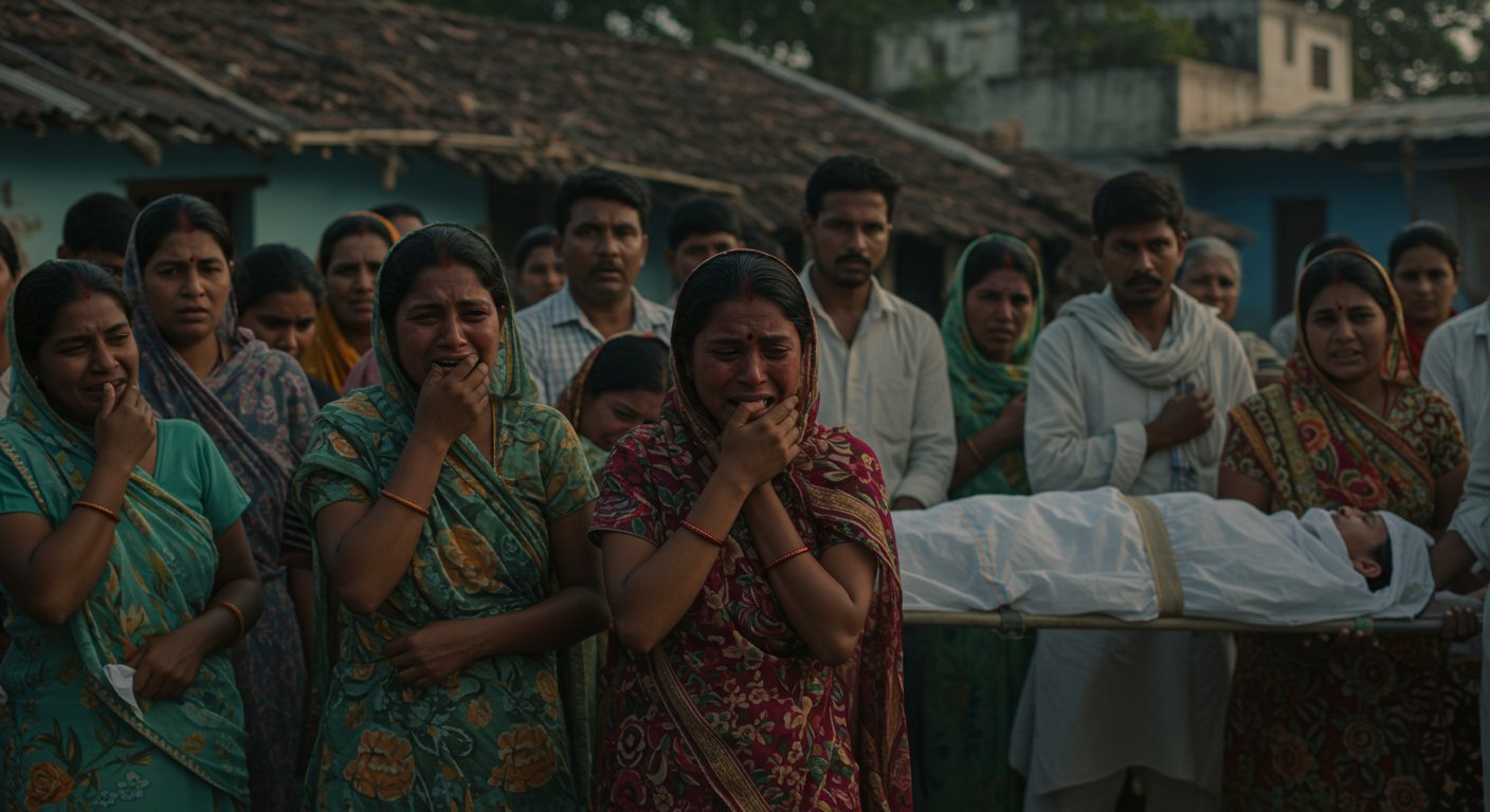 Heart-Wrenching Scene of Bulandshahr Tragedy: Villages Plunged into Mourning, Every Home Rings with Cries