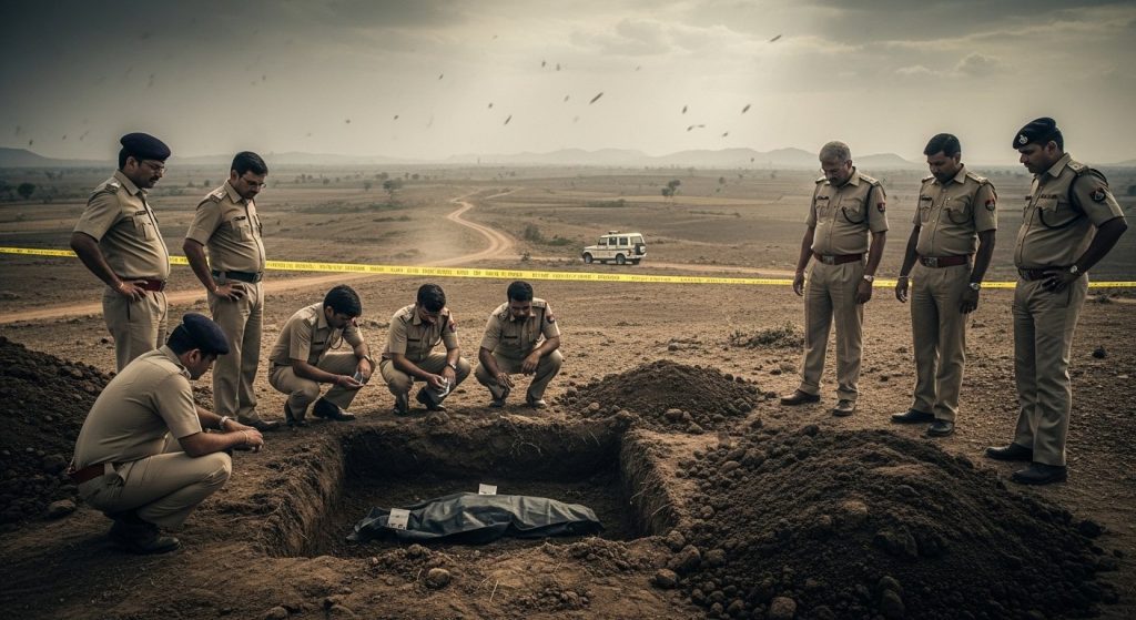 190 KM Mystery: Buried Body Reaches Aligarh from Bajpur, Was it Buried Alive or Murdered? Police Investigation Continues.