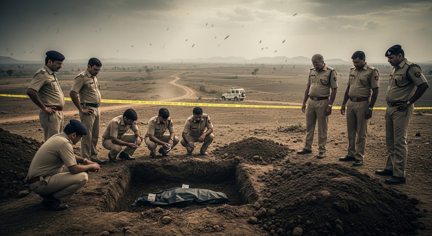 190 KM Mystery: Buried Body Reaches Aligarh from Bajpur, Was it Buried Alive or Murdered? Police Investigation Continues.