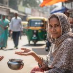 Religion and Business Separate! Beggar Asks for Alms in Unique Style, Video Goes Viral