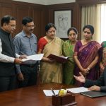 Textile traders' major demand: Met Finance Minister, called for 5% GST on all garments and an end to survey raids.