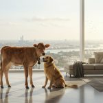 A calf named 'Mr. Alex' lives in a luxurious flat on the 28th floor! Learn about his friendship with Dogesh Bhai and why this unique story went viral.