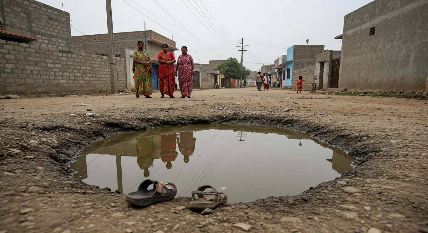 Heart-wrenching accident in Meerut: Three innocent children die after drowning in a deep pit, NHRC demands report