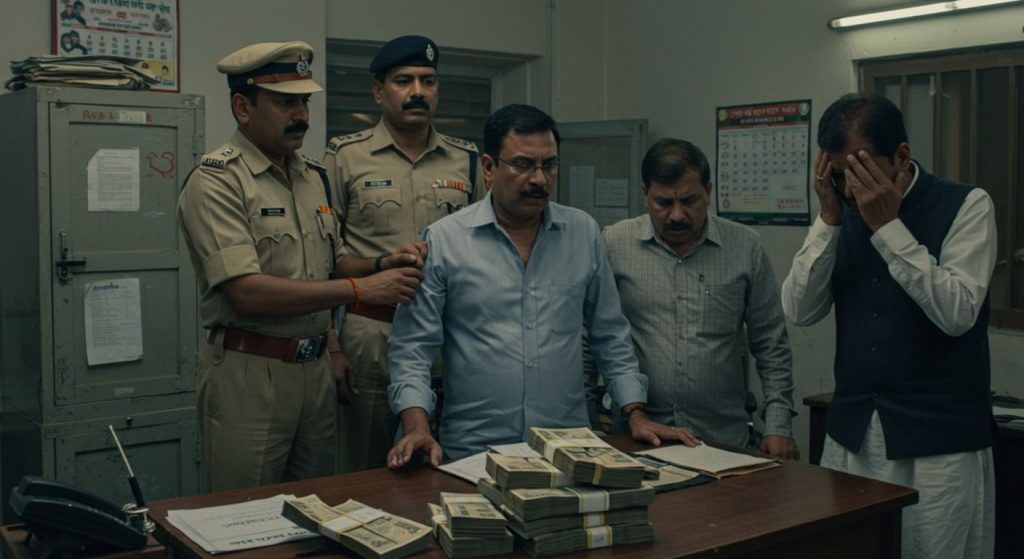 Corruption Caught Red-Handed: Two CBN Officers and Nursing Home Operator Arrested in UP on Charges of Rs 10 Lakh Bribe