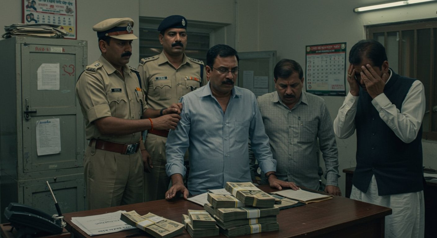 Corruption Caught Red-Handed: Two CBN Officers and Nursing Home Operator Arrested in UP on Charges of Rs 10 Lakh Bribe