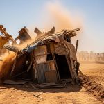 Bulldozer of Justice! Chandan Sharma Murder Case: Hut of accused's helper demolished, illegal occupation removed from barn.
