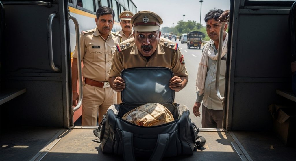 Passenger's Bag Opened During Bus Check: What Was Found Inside Left Even The Police Stunned!