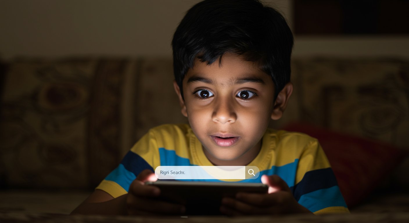 Young child asks Google a unique question; a barrage of questions about 'girls' hasn't stopped for 7 days!