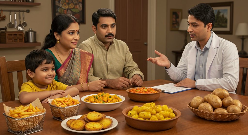 Child Survived on Only Potatoes, Expert's Advice Shocked Parents!