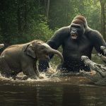 The Truth Behind the Viral AI Video: A Gorilla Saving a Baby Elephant Surrounded by Crocodiles? The Reality Will Shock You!