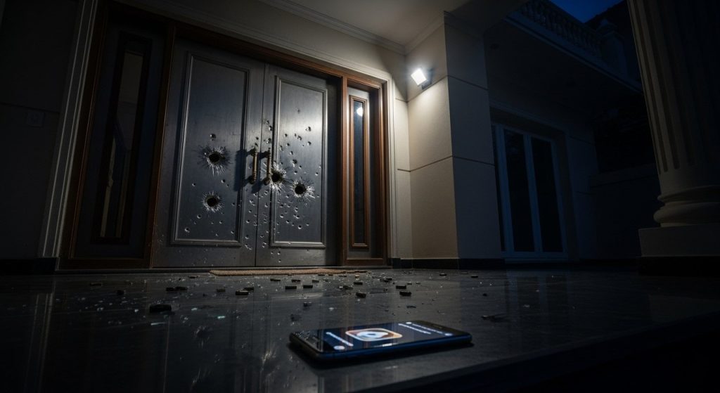 Claim: Bhau Gang Orchestrated Firing at YouTuber Elvish's House; Note Stated: 'Many Homes Ruined by Promoting Betting, Warning to Other Social Media Pests Too'