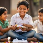 Poor Child Receives Gifts: Clothes and Chocolates, Then Shares Happiness with Siblings, Video Goes Viral