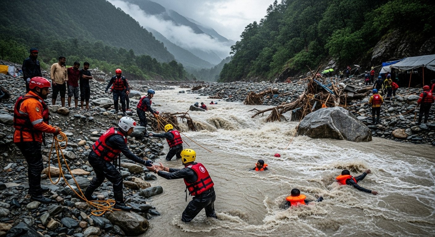 किश्तवाड़ में फटा बादल, मचैल माता यात्रा के 10 लोगों की मौत की आशंका, कई बहे; रेस्क्यू ऑपरेशन जारी