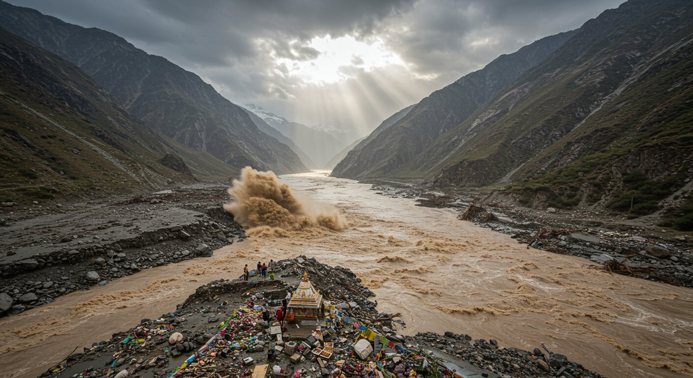 Cloudburst in Kishtwar, 38 Dead: Many Machail Mata Pilgrims Swept Away in Chashoti Village; 65 Rescued