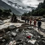Cloudburst in Kishtwar, 12 bodies found: Many people gathered for Machail Mata pilgrimage swept away in Chashoti village, rescue underway