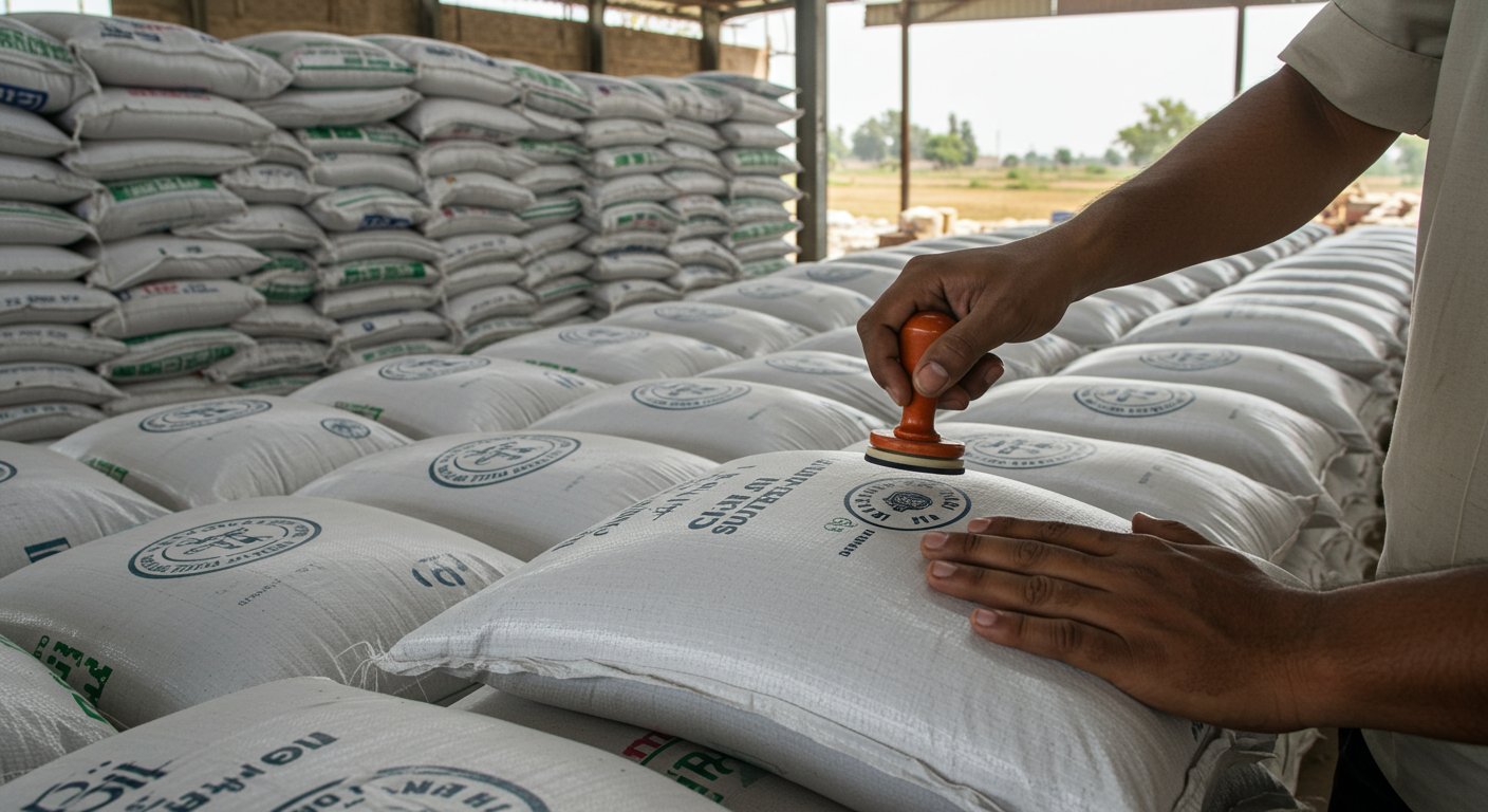 UP Government's Major Step on Fertilizer Crisis: Now, every urea bag will be stamped with a warehouse seal to stop smuggling!