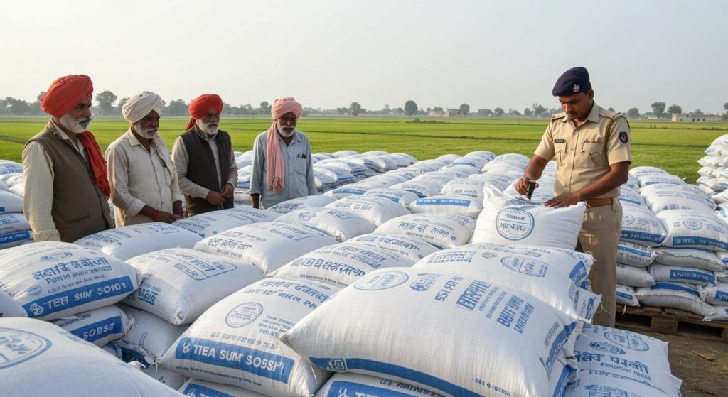 Major Action on UP's Fertilizer Crisis! Now, every urea sack will get a special warehouse stamp; this is how black marketing will be stopped.