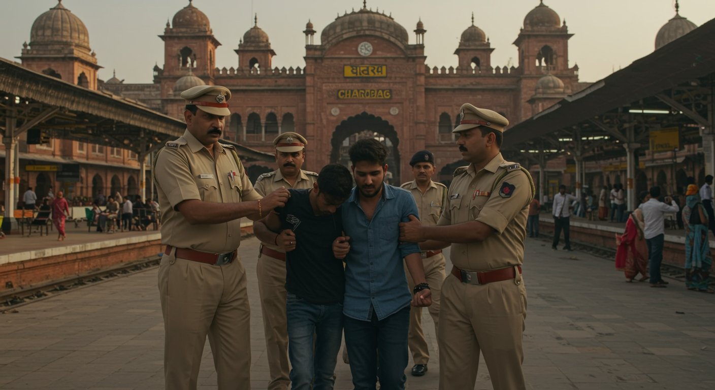 Lucknow: Threat to Blow Up Charbagh Station to Teach Friend a Lesson, Accused Arrested
