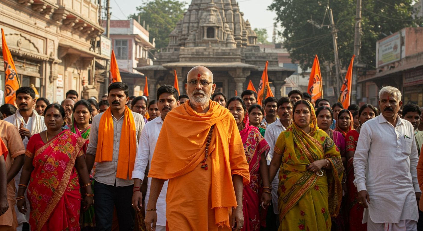 UP Temple Land Dispute: Mahant Opens Front Against Minister, Takes to Streets