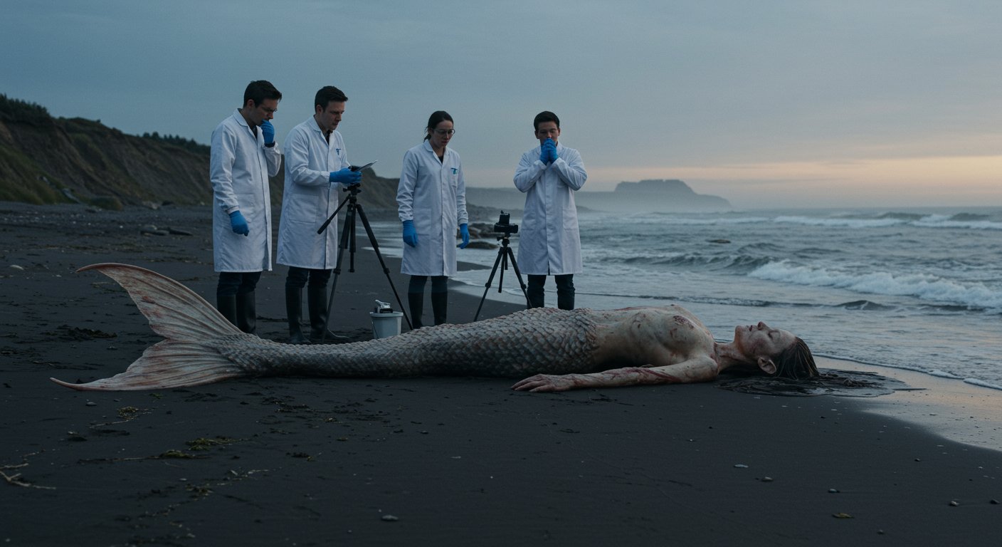 Mermaid's Corpse Found on Seashore Causes Stir! Scientists Stunned by DNA Report