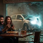 Horrific Scene Caught on Camera: Car Suddenly Plows Into Couple Dining At Restaurant, Screams Erupt!