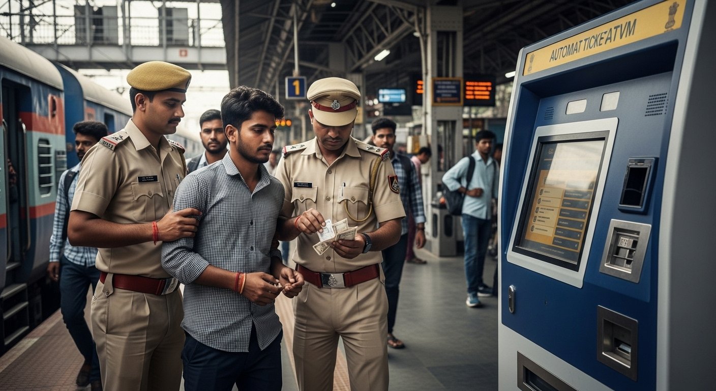 Unique Crime in UP: Family Said, 'Earn Money!', So Youth Started Selling Overpriced Railway Tickets; RPF Nabs Him